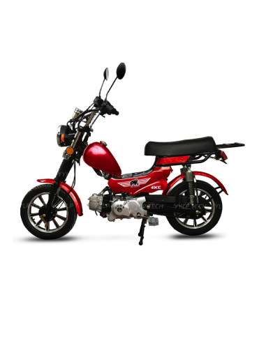 Bicimoto 49cc - 4 Tiempos Bencinera 5 lts Roja